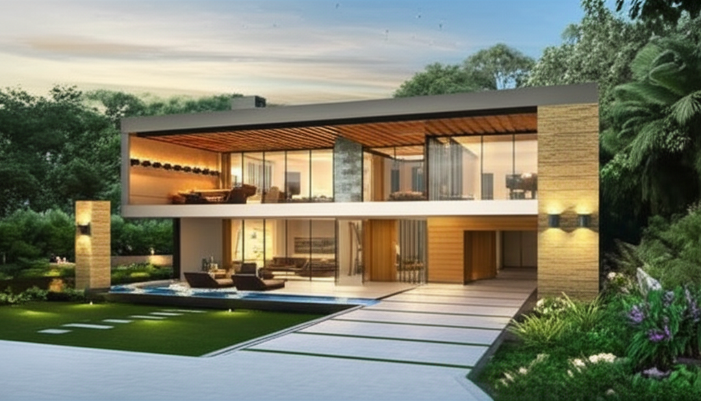 Modern Bungalow in Harmu
